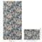 1 Yard Abstract Cotton Linen Fabric for Multipurpose Home Decor Interiors